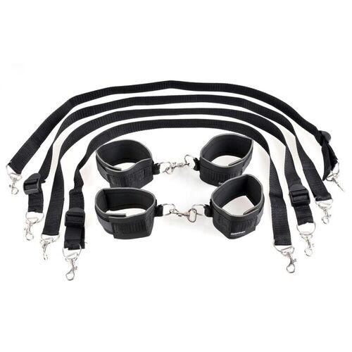 FETISH FANTASY SET DE ESPOSAS Y ATADURAS