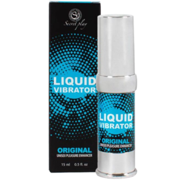 SECRETPLAY - VIBRADOR LÍQUIDO ESTIMULADOR UNISEX 15 ML.