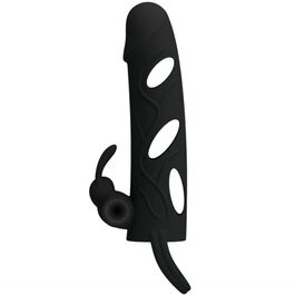 PRETTY LOVE - FUNDA SILICONA CON VIBRACIÓN 14 CM 1.0