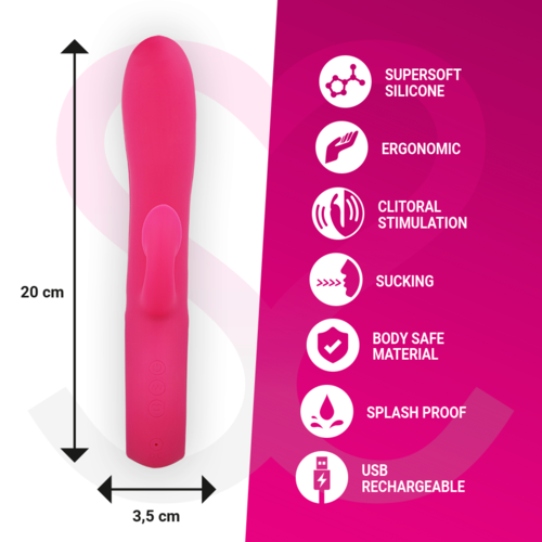 MORESSA - DUSTIN ONDAS ESTIMULADORAS CLITORIAL Y POTENTE VIBRACIÓN PREMIUM SILICONE RECARGABLE