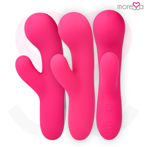 MORESSA - JERRY CLIP VIBRADOR PUNTO G Y CLITORIS PREMIUM SILICONE RECARGABLE