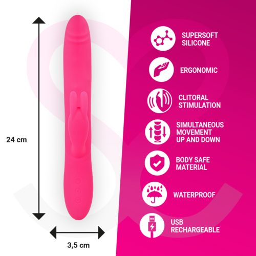 MORESSA - WARREN IMPULSOR OSCILANTE Y POTENTE VIBRACIÓN PREMIUM SILICONA RECARGABLE
