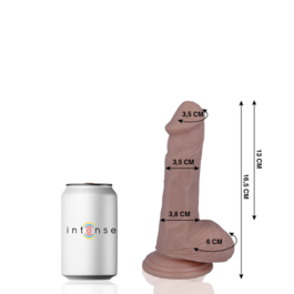 MR INTENSE - 5 PENE REALÍSTICO 16.5 CM -O- 3.5 CM