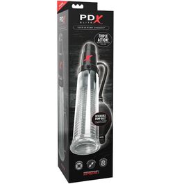 PDX ELITE - BOMBA DE SUCCIONADOR MASTURBADORA CON VIBRACIÓN SUCK N PUMP STROKER
