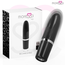 MORESSA - IVY MASAJEADOR SIMULADOR LABIAL DE VIAJE NEGRO