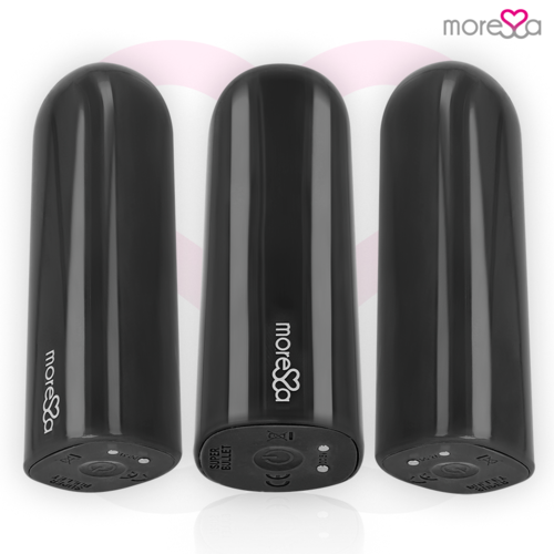 MORESSA - NIX POTENTE VIBRADOR MULTI JUEGOS CONTROL REMOTO NEGRO