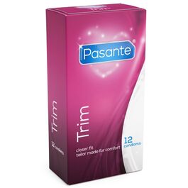 PASANTE - PRESERVATIVOS TRIM MS DELGADO 12 UNIDADES